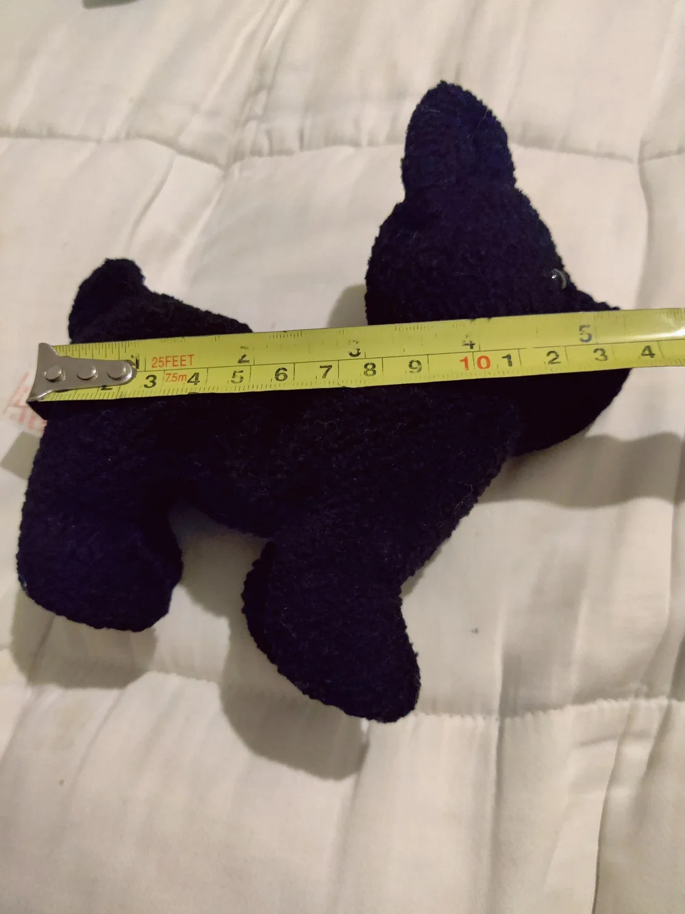 Vntg Black Dog Beanie Baby Animal Plush Scottie the Dog Ty Beanie Baby See Pics